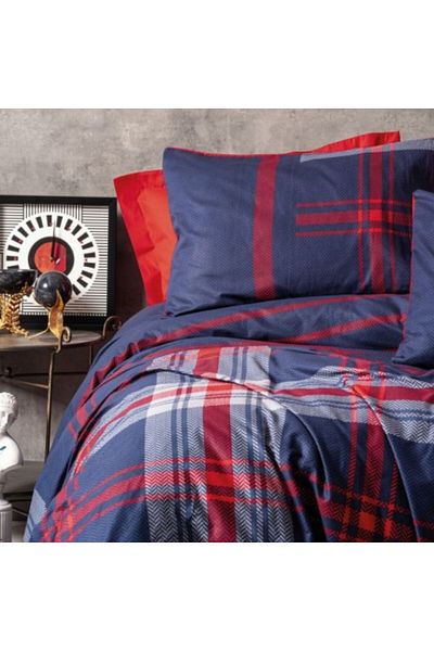Cotton Box Double bed linen 100% cotton ranforce, Cotton Box, Abel Kirmizi