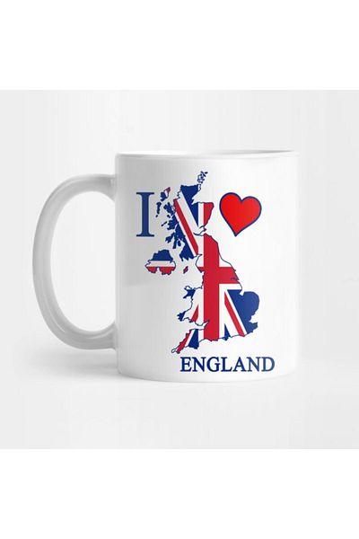 Pixxa I'M in Love with England Mug