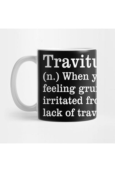 Pixxa Travitude - Travel Love - Traveler Mug