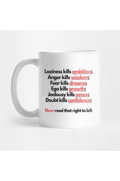 Pixxa Motto Mug Cup