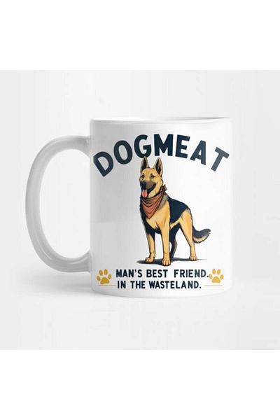 Pixxa Dog Meat Fallout Mug Cup