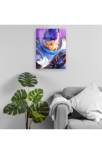 Pixxa Mobile Legends - Granger Metalna Slika Model 2