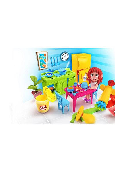 swilex 03658 Dede Kitchen Play Dough Set 280 Gr