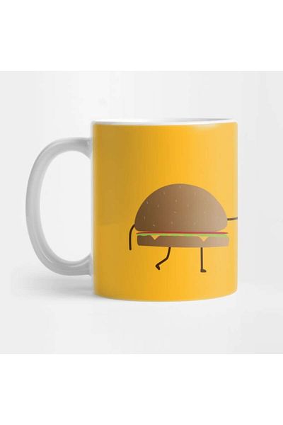 Pixxa Hamburger and Sausage Mug Cup