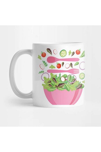 Pixxa Salad Love Mug Cup
