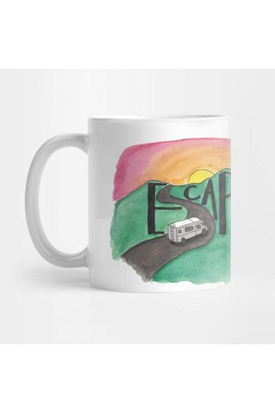 Pixxa Escape - Travel Love - Traveler Mug