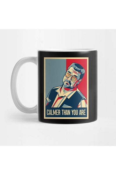 Pixxa Calmer Than You Are, Walter Sobchak, Big Lebowski Mug Cup