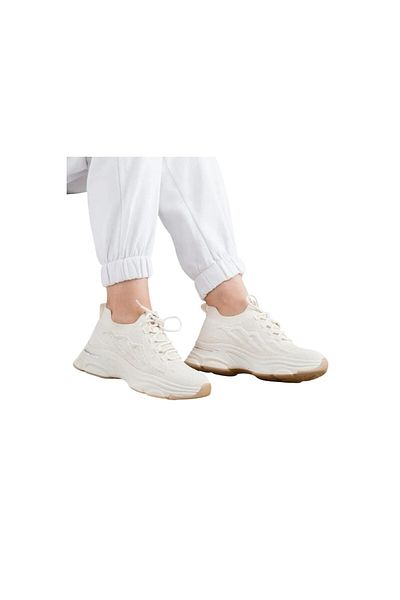 Guja Women's Premium Knitwear Stone Sneaker Sports Shoes 25Y309