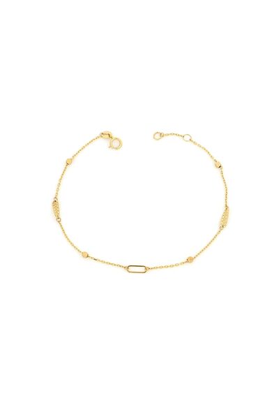 MOHI Fine Jewellery Bratara din aur galben de 14k