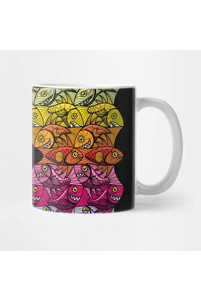 Pixxa Fish Mug Cup
