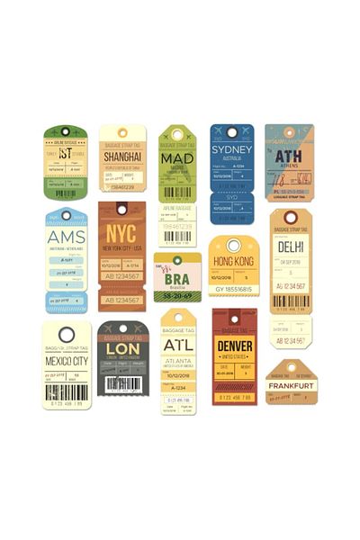 Pixxa Luggage Tags - Travel Love - Traveler Mug Cup