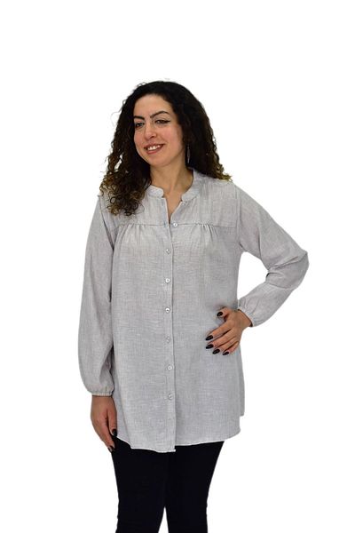 BAGLAN Women's Sleeve Elastic Blouse Bgl-St04645