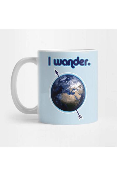 Pixxa I Wander - Travel Love - Traveler Mug