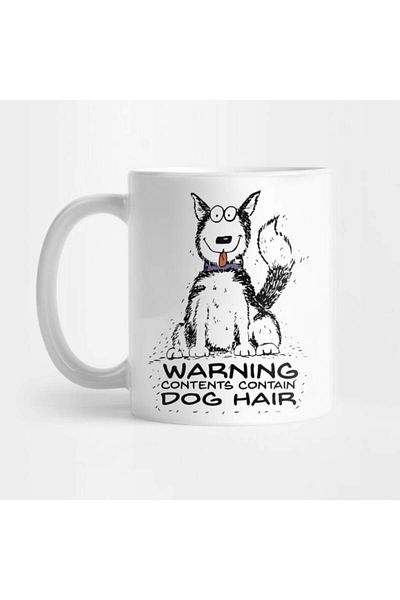 Pixxa Dog Hair Contains Mug