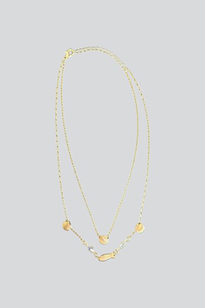 stravis قلادة صدفة السمك