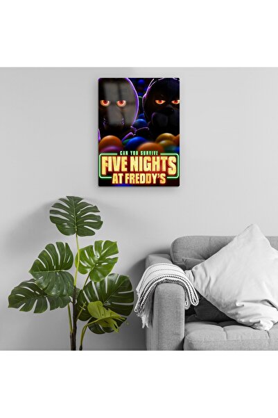 Pixxa Freddy'nin Pizza Dükkanında Beş Gece - Film Metal Tablo Model 1