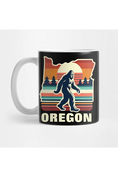 Pixxa Oregon Bigfoot Mug Cup