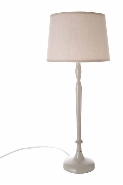 Bizzotto Decorative Metal Beige Lamp Agueda 48.5h
