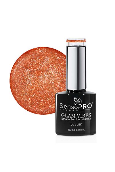 SensoPRO Milano Oja semipermanentă Glam Vibes SensoPRO Milano 10ml, Spiced Music #32