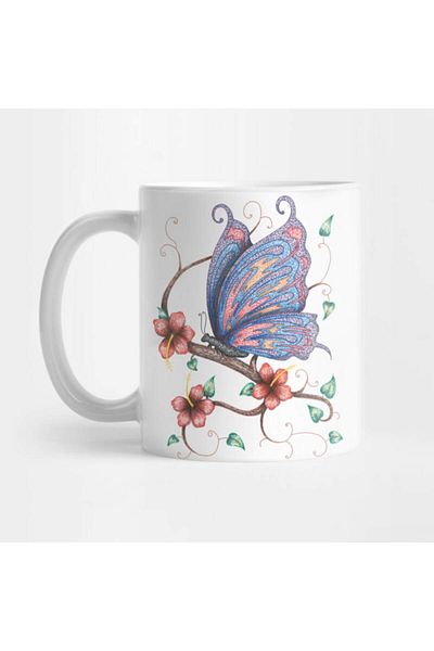 Pixxa Butterfly Mug