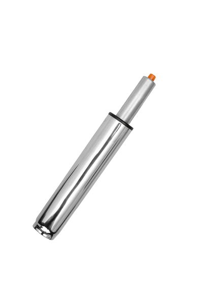 Depox Set de discuri de echilibru metalice, 22 cm x 15 cm și cilindru cu piston, gaz, pentru scaune de birou, argintiu, 35 cm