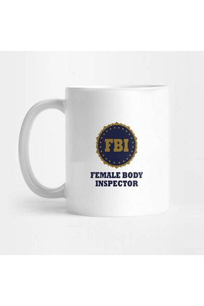 Pixxa Fbi Female Body Inspector Mug