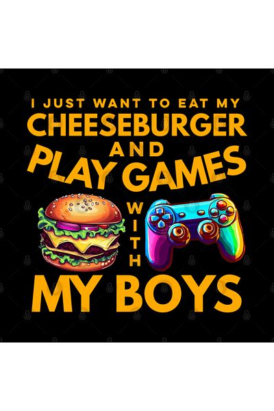 Pixxa Cheeseburger and Games Mug
