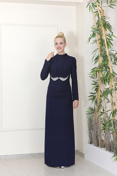 Modahiro Hijab Evening Dress Ydes001