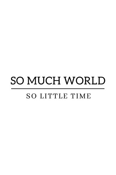 Pixxa A Very Big World, Very Little Time - Travel Love Mug