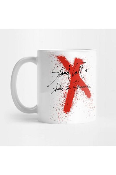 Pixxa Stand Tall & Shake the Heavens Mug