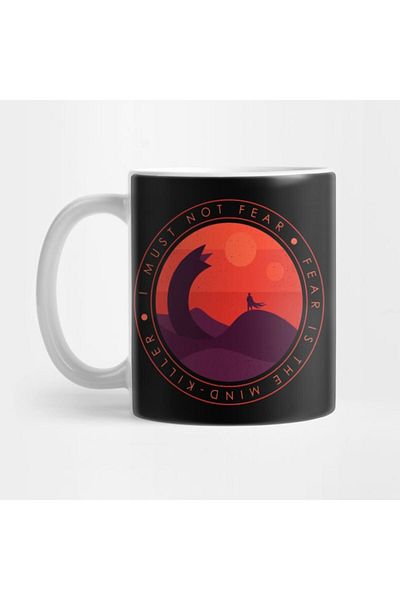 Pixxa I Must Not Fear - Dune Mug