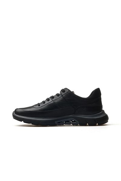 YAŞAR KAŞLI Men's Genuine Leather Casual Daily Shoes 25Y Ykm-256073 m Black