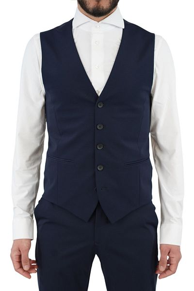 IOS - Innovation of suiting COSTUME VEST - IOS by Maica - DARK BLUE, 44