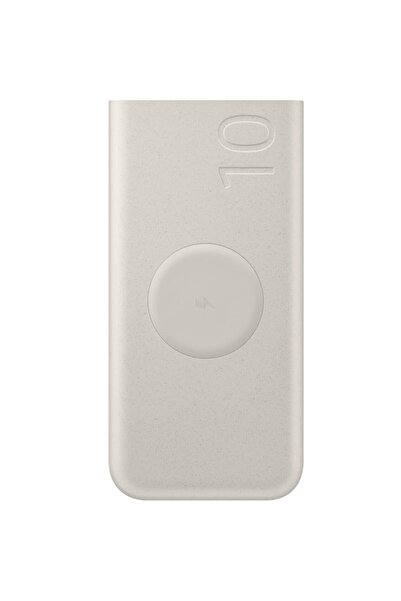 Samsung Acumulator Extern Original Common Wireless Fast Charging, 10.000 mAh, 25W, Beige
