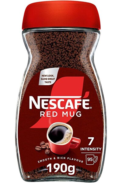 Nescafe Instant Coffee Granules, Medium Roast, 190g