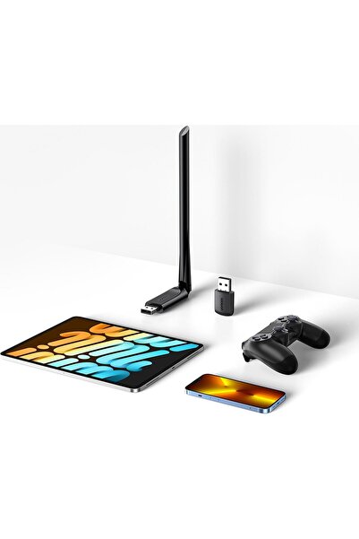 Ugreen AC650 5GHz / 2.4GHz Dual Band USB 2.0 Wi-Fi Adaptör, 90339