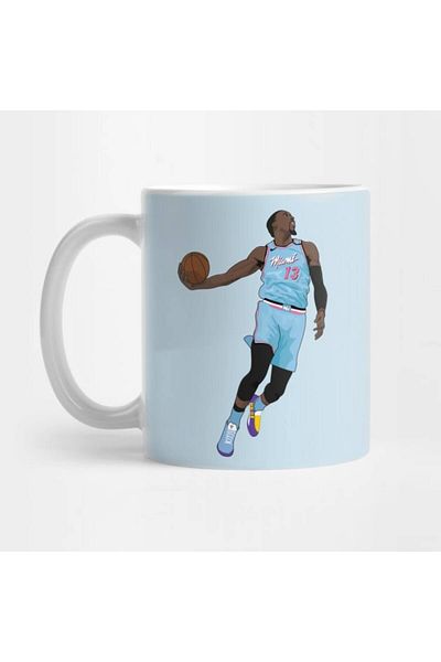 Pixxa Bam Adebayo Miami Heat Mug Cup