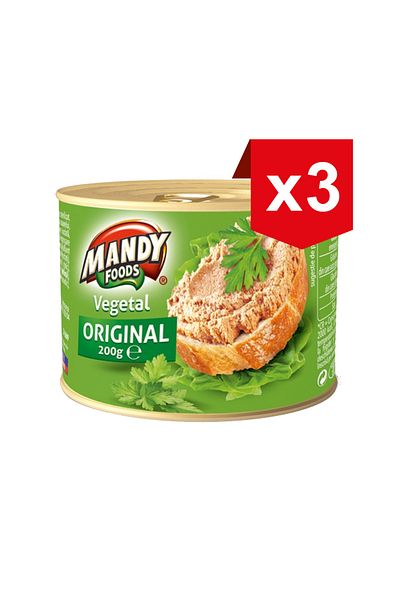 MANDY Vegetable Pate 200 g x3PCS