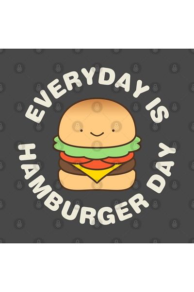 Pixxa Everyday Is Hamburger Day - Hamburger Love Mug