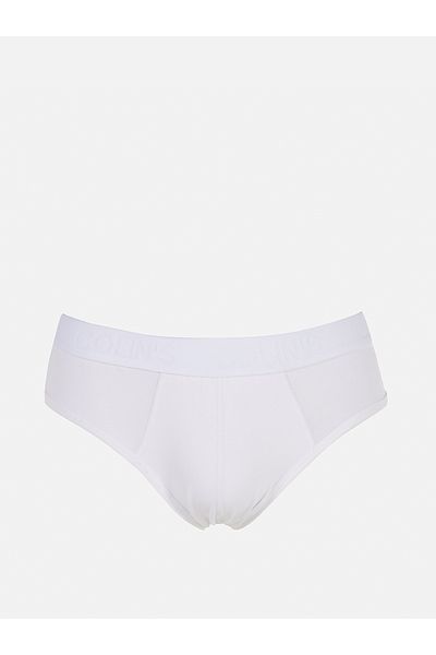 Colin's Boxeri albi pentru bărbați cu imprimeu modern