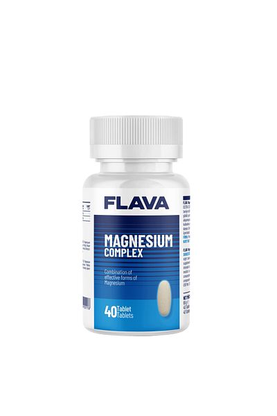 FLAVA Magnesium Complex - 40 Tablets