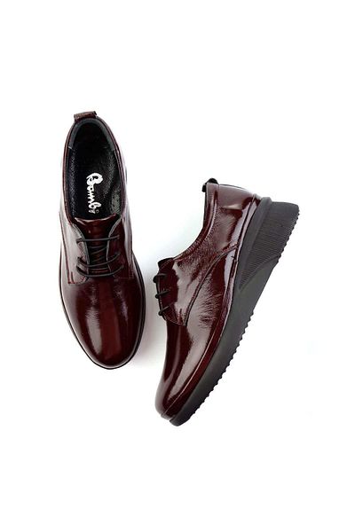 Bambi Claret Red Γυναικεία Casual Παπούτσια K01628019508