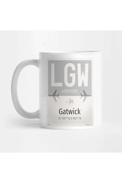 Pixxa مطار LGW Gatwick - حب السفر - كوب السفر