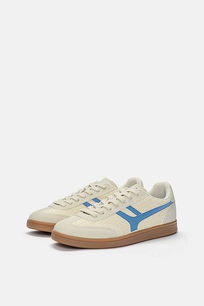 Pull & Bear Retro fabric trainers