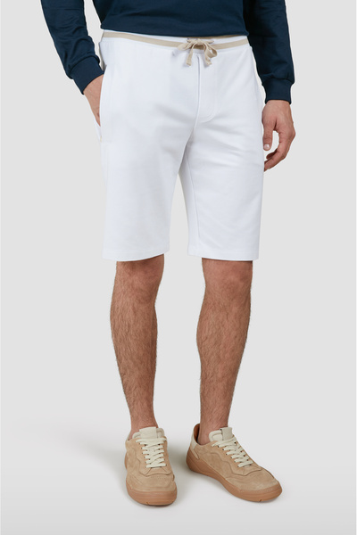 PAUL&SHARK شورت برمودا من القطن والليوسل