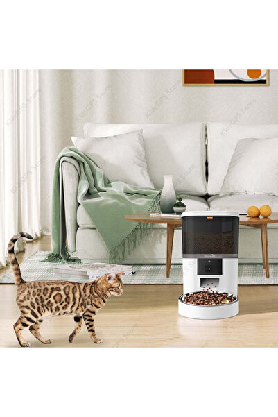 GRUNLUFT Automatic feeder Grunluft QQ005 WiFi, White