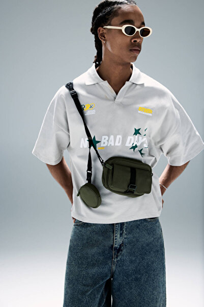 Pull & Bear Naylon çapraz askılı çanta STWD