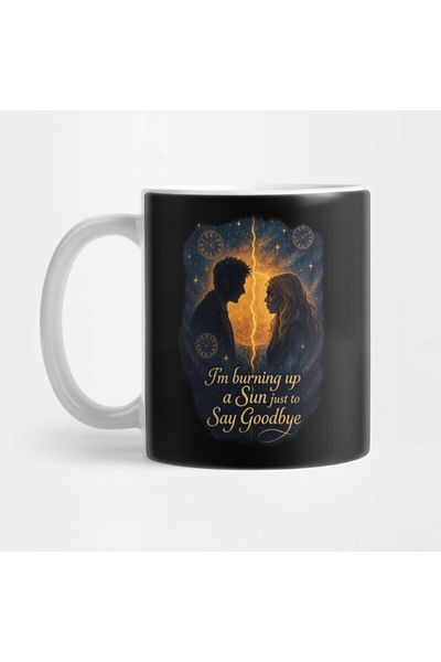 Pixxa I'M Burning up a Sun - Rose & Ten Mug Cup
