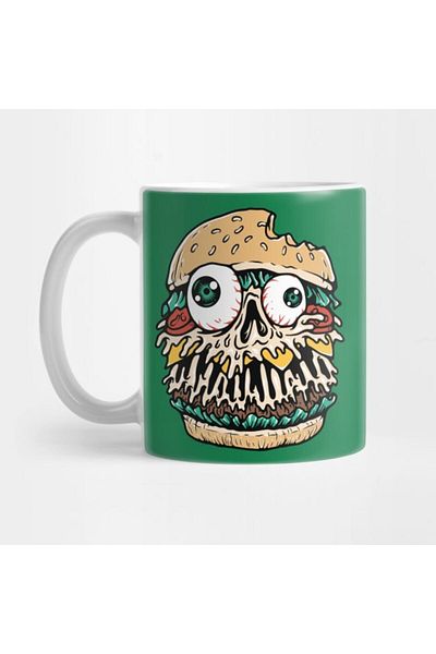 Pixxa Hamburger Monster Mug
