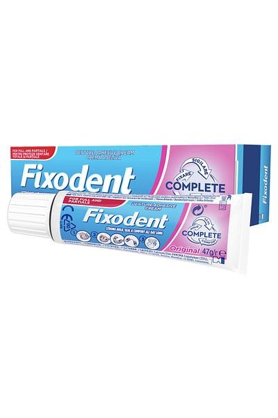 Fixodent Crema adeziva pentru proteza dentara Fixodent Complete Original, 47g